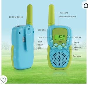 Kids Walkie talkie toy.